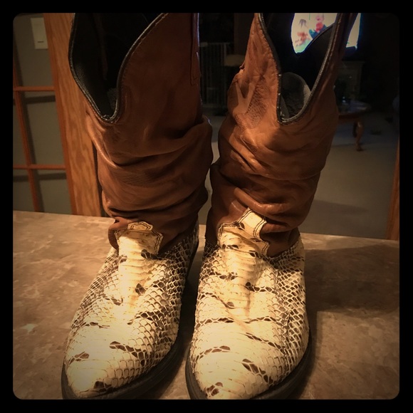 dingo snakeskin boots